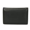 Used 8901 VLTN Logo Card Holder 2Y2P0576LVN 7946 Smooth Calfskin White Pass Case/Business Card Holder/Pass Case Black
