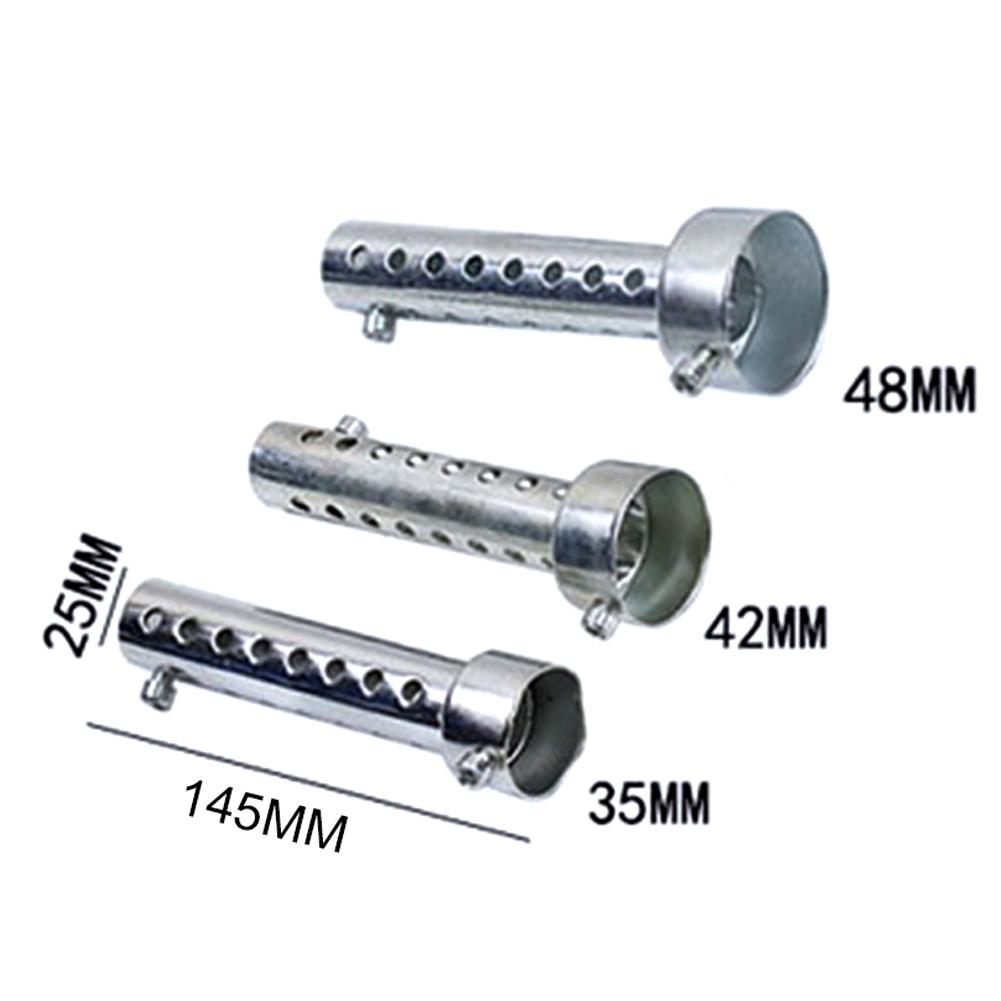 35/42/48 мм мотоциклетный угловой глушитель выхлопной трубы вставка дефлектор может сгибаться глушитель DB Killer автомобильные аксессуары детали интерьера