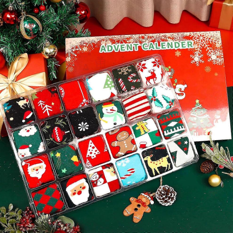 Advent Calendar 2024 Sock Advent Calendar Boys Advent Calendar