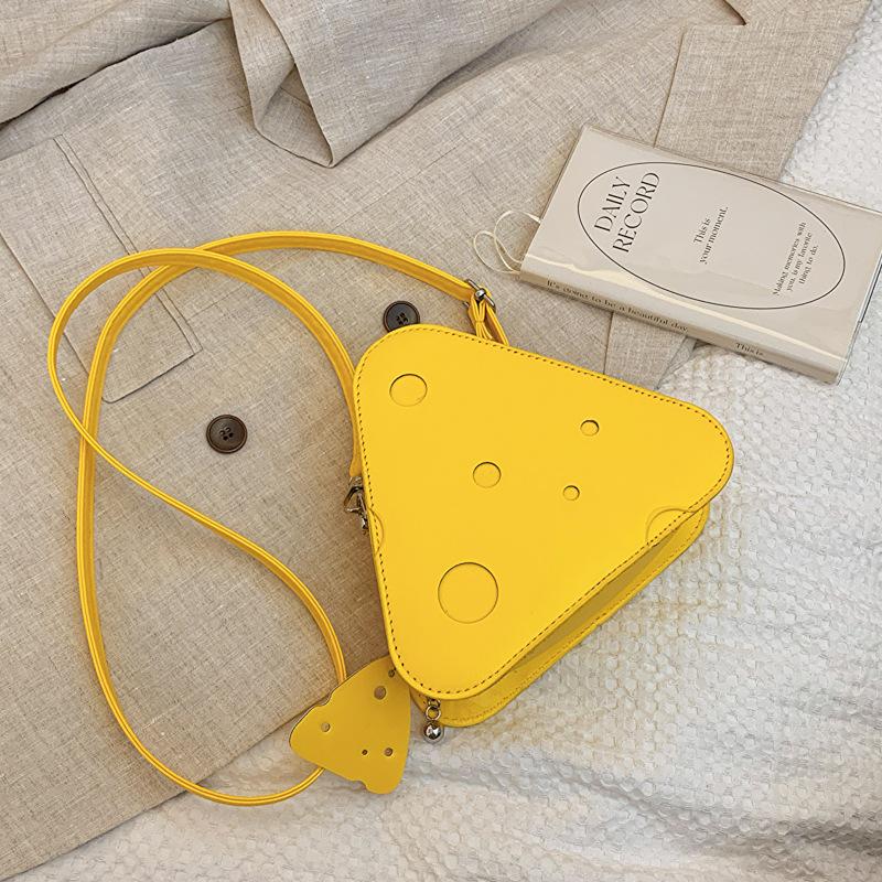 Простая и модная женская сумка в иностранном стиле с 4 сырами, треугольная сумка-мессенджер для женщин