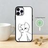 Обои boykisser Чехол для телефона Для iPhone 17/16/15/14/13/12/Plus/Pro/Max для Магнитной Беспроводной Зарядки