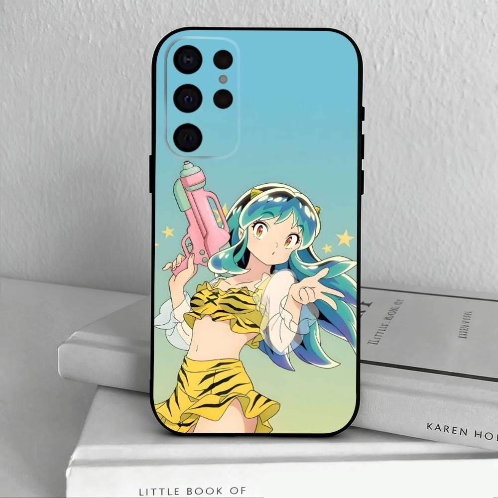 Чехол для мобильного телефона U-Urusei Yatsura L-Lum для Samsung S25,S24,S21,S22,S23,S30,Ultra,S20,Plus,Другие Мягкий черный чехол