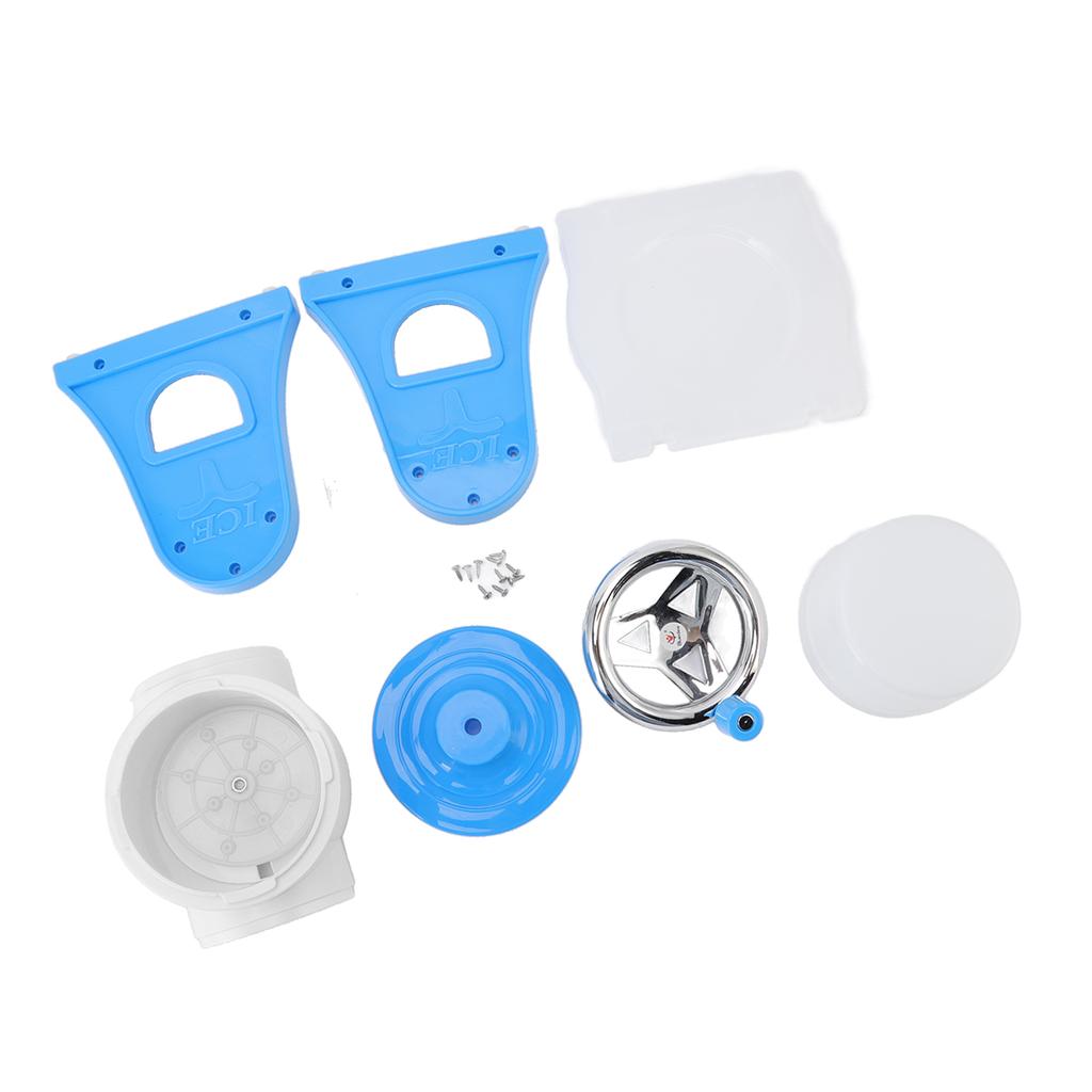 Ручная машина для приготовления льда с лезвиями из нержавеющей стали, безопасная портативная машина для приготовления льда для домашних ресторанов