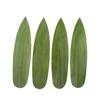 100Pcs Sushi Bamboo Leaves Sashimi Dish Leaf Ornament Home Decor Serving Disposable Plates Artificial Fake Grass