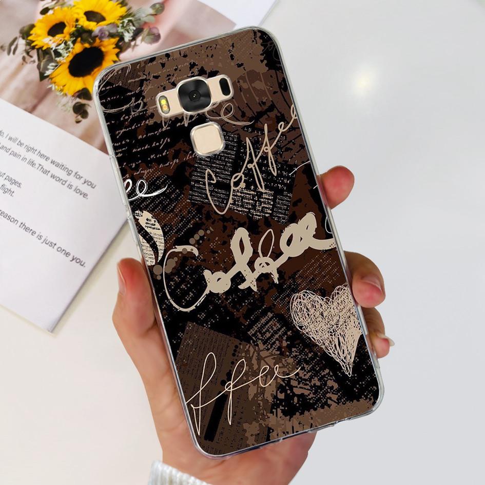 Чехол для Asus ZenFone 3 Max ZC553KL Популярный Цветок Бабочка Мягкий Силиконовый Чехол для Телефона Для ASUS X00DD X00DDA XOODD ZC553KL Funda
