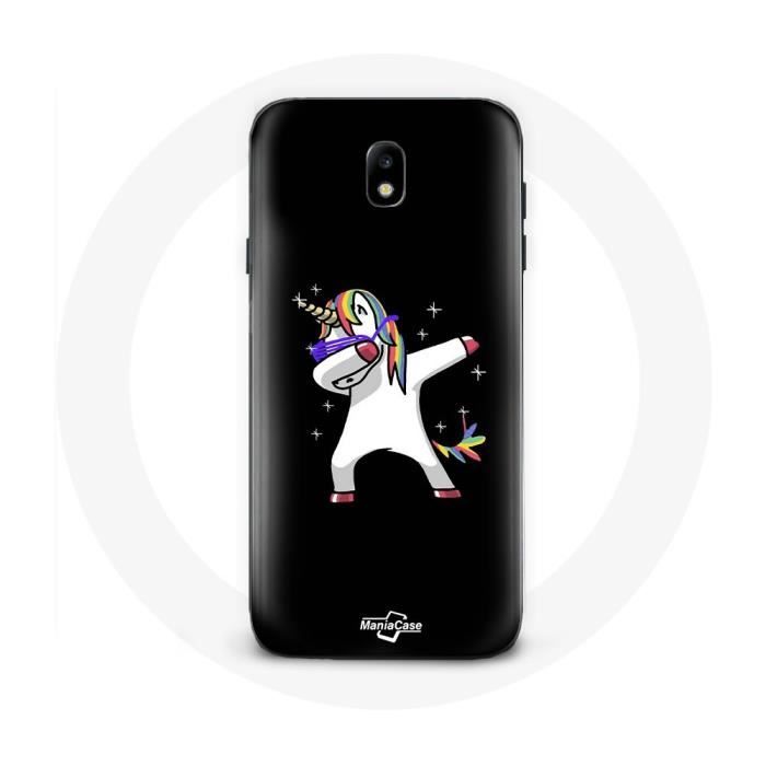 Case - Dab - Samsung Galaxy S4 - Soft - Black - Unicorn