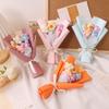 Creative Mini Knitted Flower Bouquet, Woolen Flower Bouquet, Floral Decoration