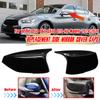 Pair Car Side Door Rearview Mirror Cover Caps For Infiniti Q50 Q60 QX30 Q70 2014- Car Rear View Mirror Cover Cap Case