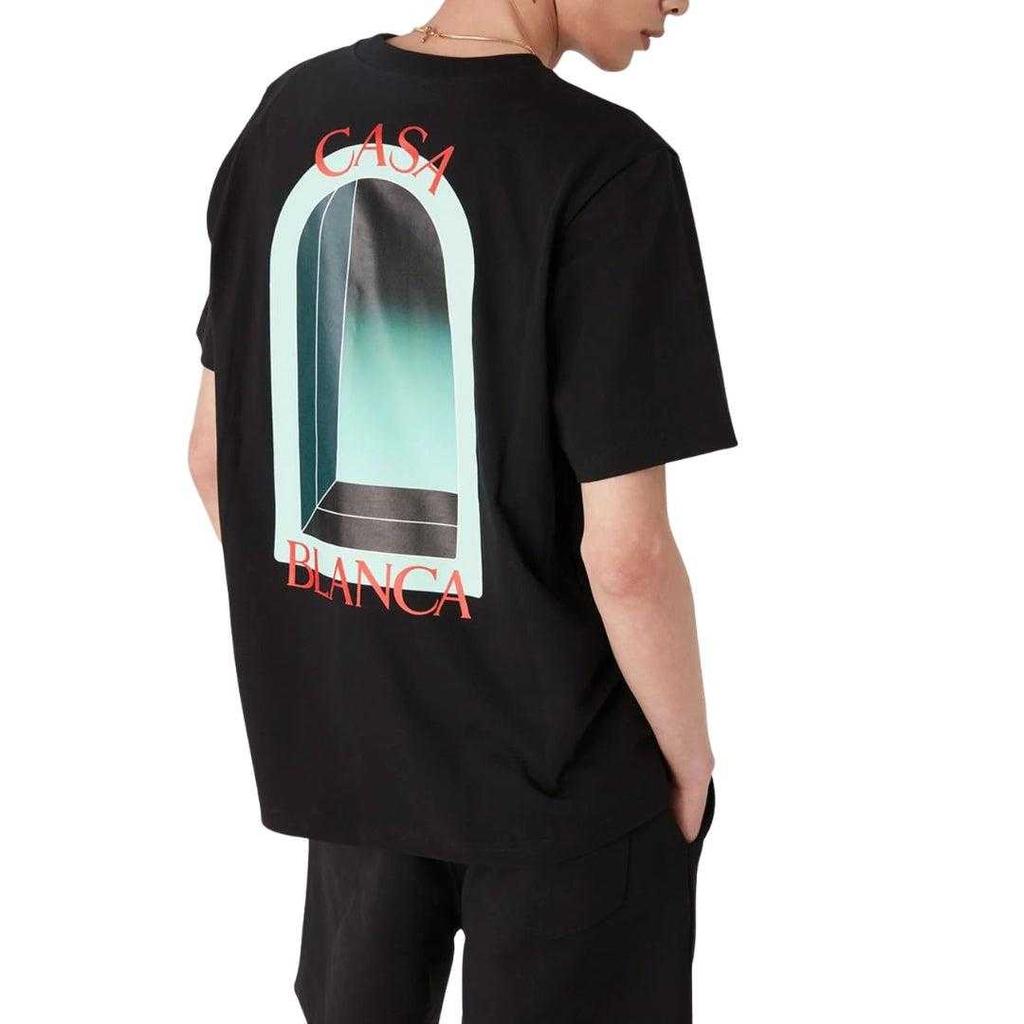 Casablanca Mens L´Arche Cotton T-Shirt