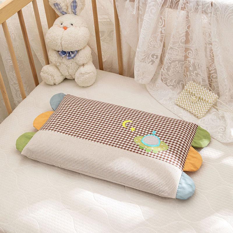 1PC Cotton Washed Cotton Pillow 0-12 Years Old Baby Kindergarten Elementary School Student Nap Pillow