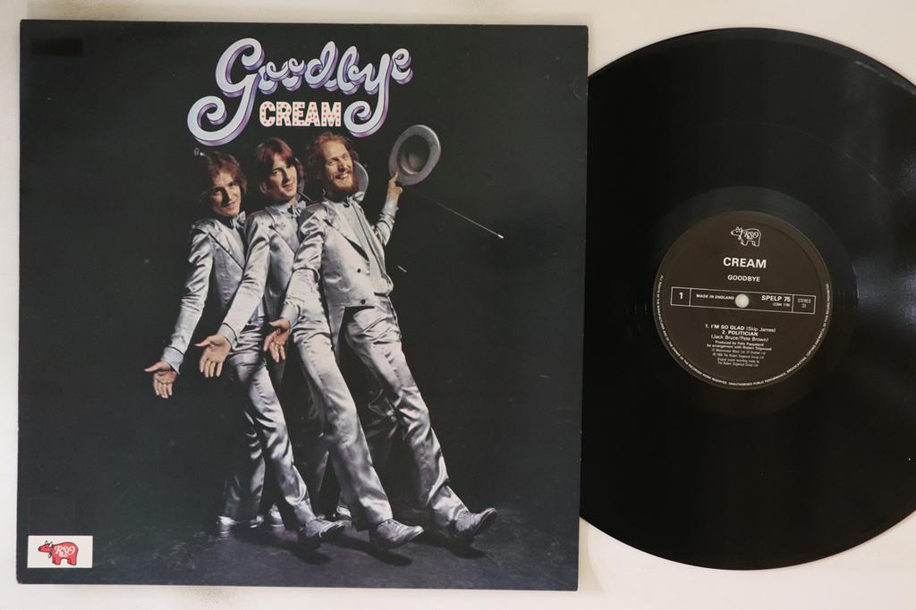 LP Record CREAM - Goodbye SPELP75 POLYDOR 1985 UK Rock Used