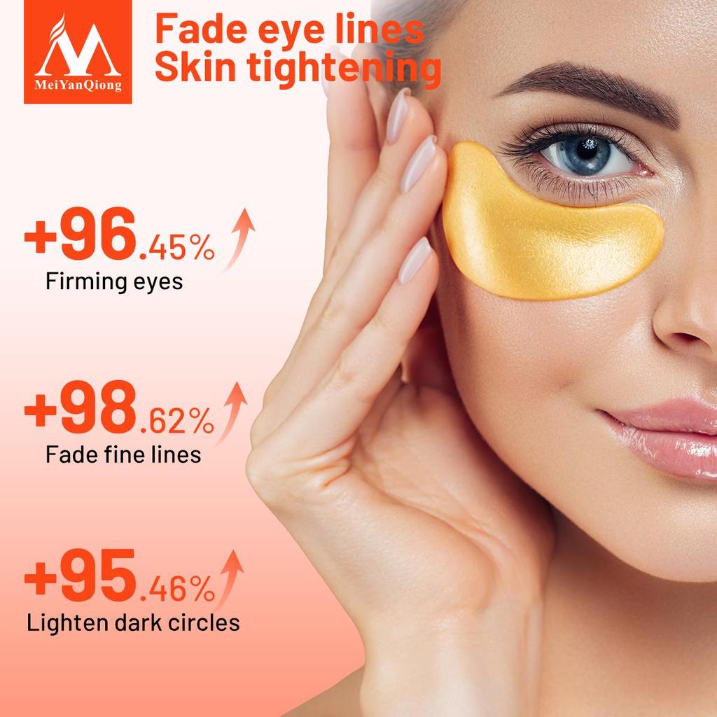 Гидрогелевые увлажняющие патчи MeiYanQiong от тёмных кругов под глазами с авокадо и маслом ши