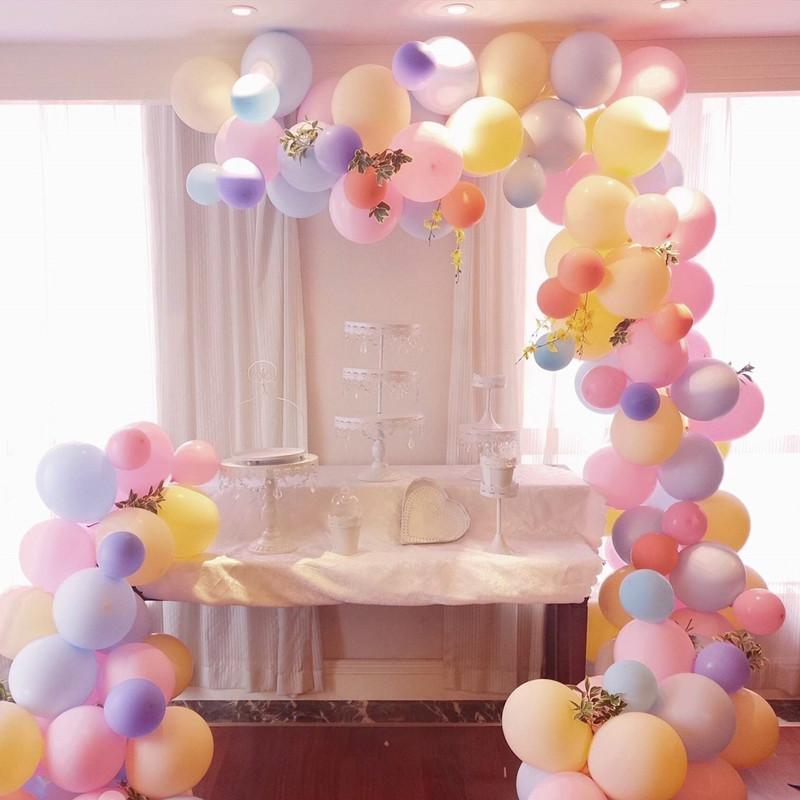 100 шт. воздушных шаров 5/10 дюймов, цветные латексные шары в форме макарон, украшение на свадьбу, детский день рождения, украшение на день святого валентина