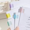 Кавайные зажимы для бумаги формата А4, цветные желе, скрепки, держатель для документов, билетов, закладки, зажим для индексной страницы, настольный органайзер