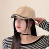 Retro Painter Hat With Sunshade And Breathability For Autumn And Spring
