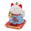 4.13x3.74x3.27in Chinese Fortune Cat Ornament Desktop Auspicious Decor  Window Embellishment