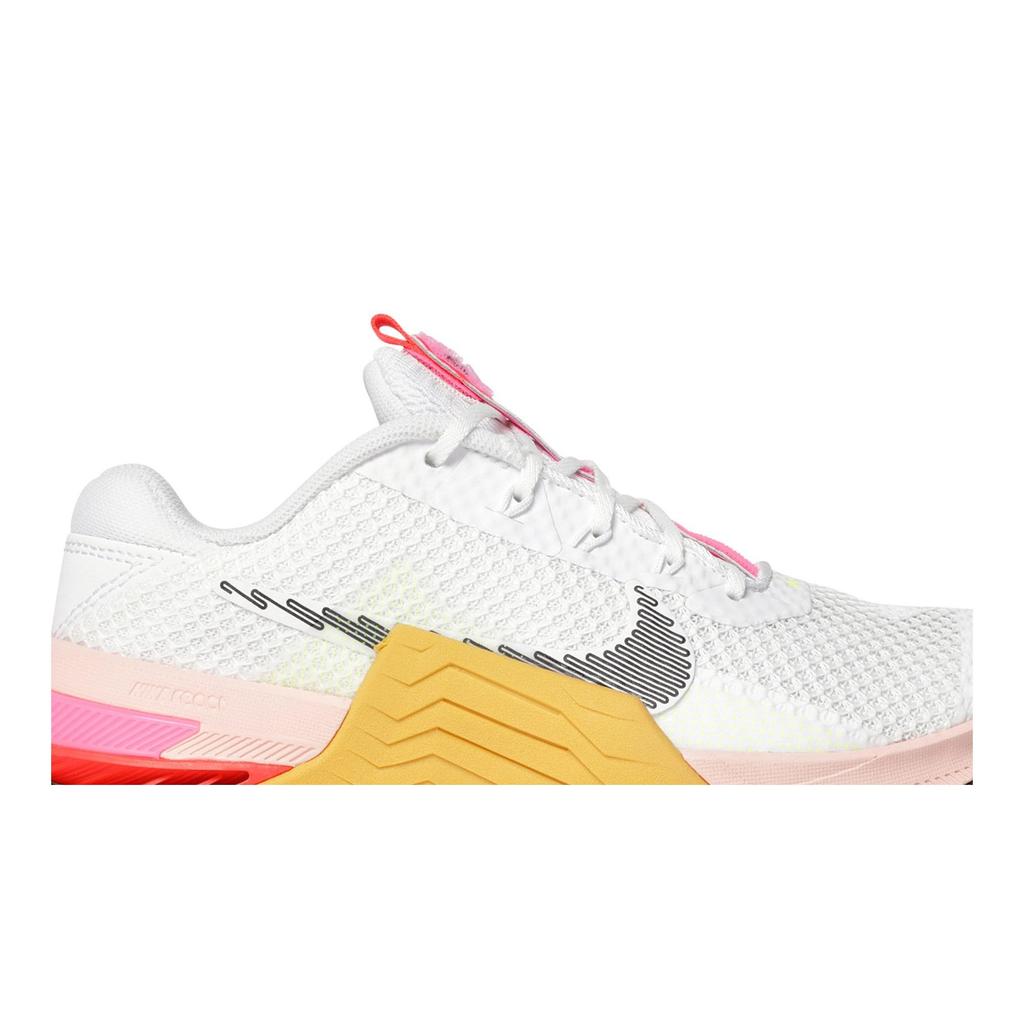 Nike Womens Metcon 7 'Rawdacious' (women's sizes) White / Pollen / Bright Crimson / Black Training Shoes DA9625 121