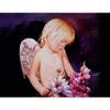 Квадратная/круглая Алмазная вышивка Ангел Baby 5D DIY Алмазная вышивка крестом Алмазная мозаика