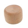 1Pc Portable Vintage Round Wooden Jewelry Storage Box Ring Earrings Container Storage Case