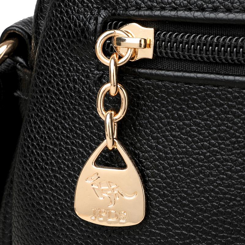 Женская сумка Мягкая кожаная сумка через плечо Однотонная сумка через плечо Большая вместимость Маленькая квадратная сумка