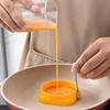 with Handle Silicone Round/Square Reversible Egg Frying Mold Pancake Shaper Omelette Mould Egg Ring