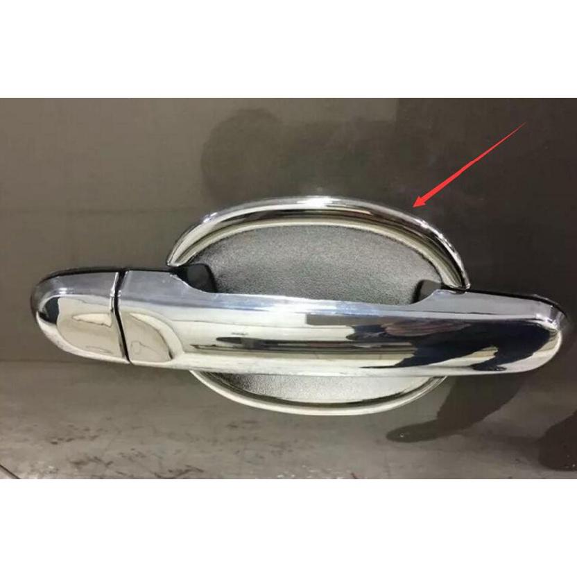 ABS Chromed Door Handle Bowl Cover Trim For Nissan X-Trail X Trail T31 08 09 10 11 12 2008 2009 2010 2011 2012