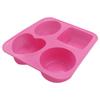 Square Shape DIY Craft Cylinder Cake Mould Pudding Candy Mold Silicone Soap Mold Soaps Supplies