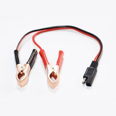 1 шт. Провода с разъемами 14AWG M20 36 см 2-контактный штекер SAE с быстрой фиксацией к аккумуляторным зажимам-крокодилам Кабельные зажимы