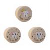 Save Gifts Umbilical Cord Box Wooden Tooth Storage Box Durable Baby Tooth Box