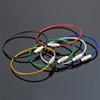 1 Pcs Key Holder Outdoor Tools Wire Keyrings Cable Rope Screw Locking Key Chain