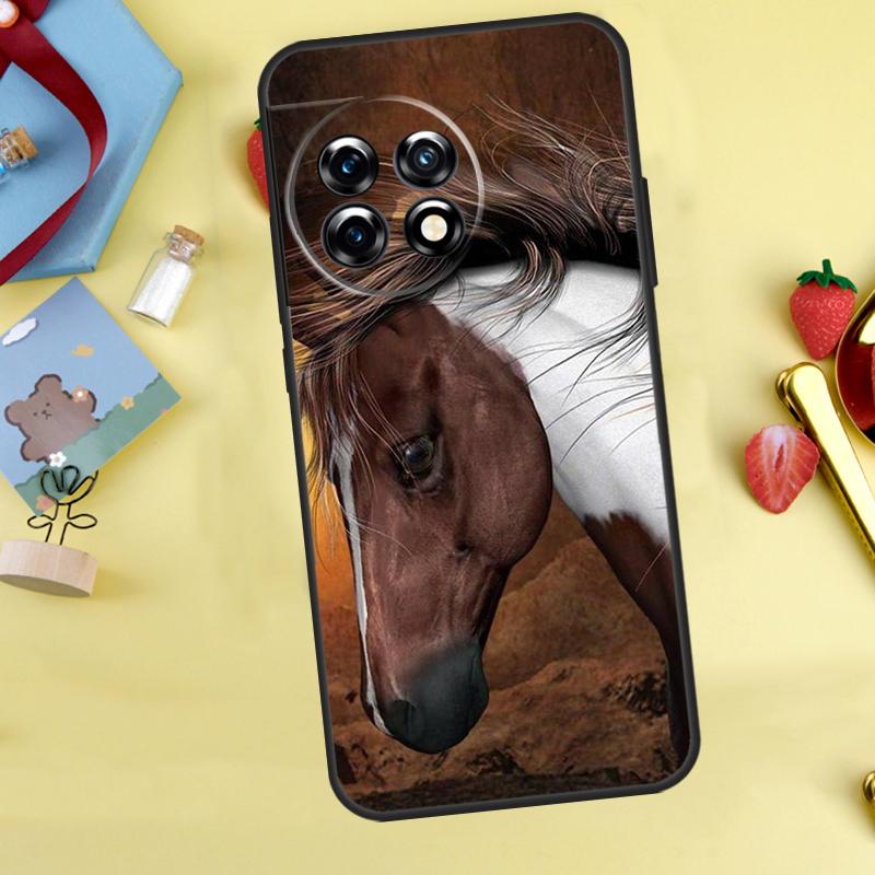 Красивый чехол с лошадью для OnePlus Nord 5 CE 2 3 4 Lite N20 N30 OnePlus 10T 12R 13R 13T 10 11 12 13 15 Чехол