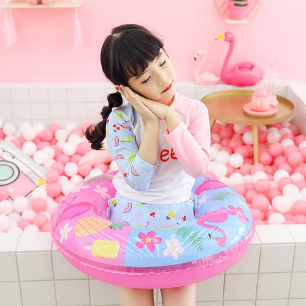 Летний поплавок для плавания, круг для плавания, Единорог, Фламинго, надувной поплавок для бассейна, кольцо для плавания, аксессуары для детского сиденья, пляжные игрушки для водной вечеринки