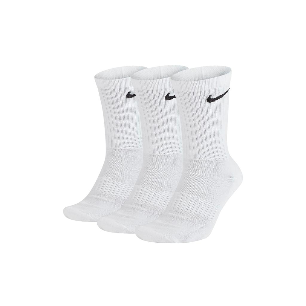 Nike Everyday Cushion Crew Knee High Socks Unisex Combo Set White (Unisex) Knee-High Socks SX7664 100