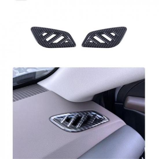 Накладка на воздуховод панели приборов из углеродного волокна для Nissan Qashqai 2023 2024