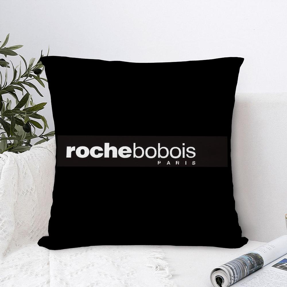 R-Roches Мода B-Bobois Наволочка Декоративная для Дивана Домашняя Двусторонняя Печать Плюшевая Квадратная Наволочка для Подушки Декор Подушки