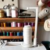Thread Breakage Prevention Sewing Machine Spool Holder, Upright Anti-tangle Holder Stand, Cone for Embroidery Quilting Serger Organizer