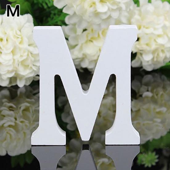Large Wooden Letter Alphabet Wall Hanging Wedding Party Home Shop Decoration