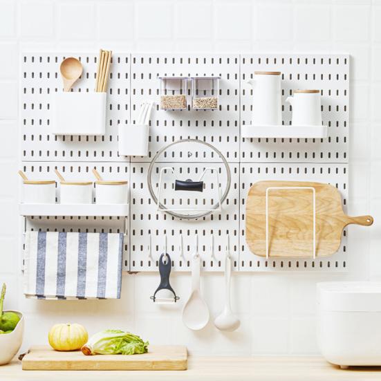 1/3 шт. Настольные перфорированные панели с креплением-зажимом, высокая грузоподъемность, легкая установка, не требует сверления, универсальные перфорированные панели, экономящий место настольный органайзер