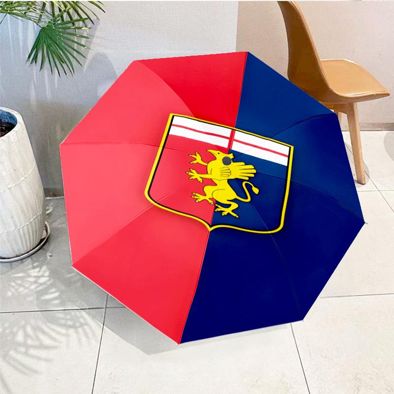 Shield With Griffin Cross Automatic Folding Umbrella - 8-Rib Travel Umbrella with Auto Open/Close & Portable, Gift for Christmas, Birthdays