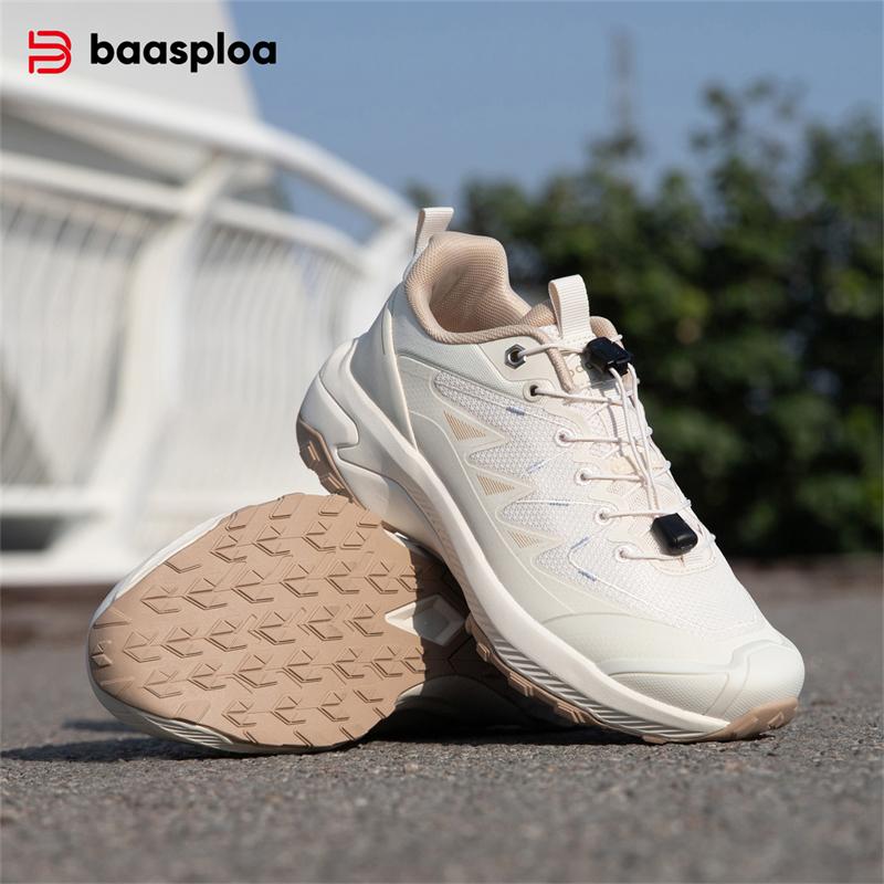 BAASPLOA Женская обувь для активного отдыха Нескользящая износостойкая сетчатая дышащая женская обувь для альпинизма и походов Модная женская спортивная обувь
