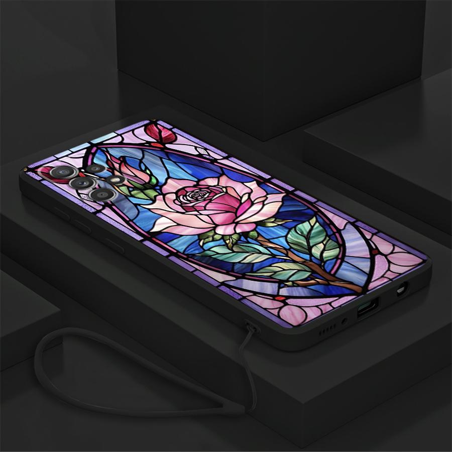 Soft Cover Phone Case for Honor X7a X8b X7b X9a X9C X7d X9D X5c X9b X8a Colorful Window Flowers
