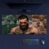 The Notorious Mouse Pad, Large Gaming Desk Mat, Non-slip XXL Mousepad for Laptop & Tablet, Mini PC Playmat with Stitched Edges
