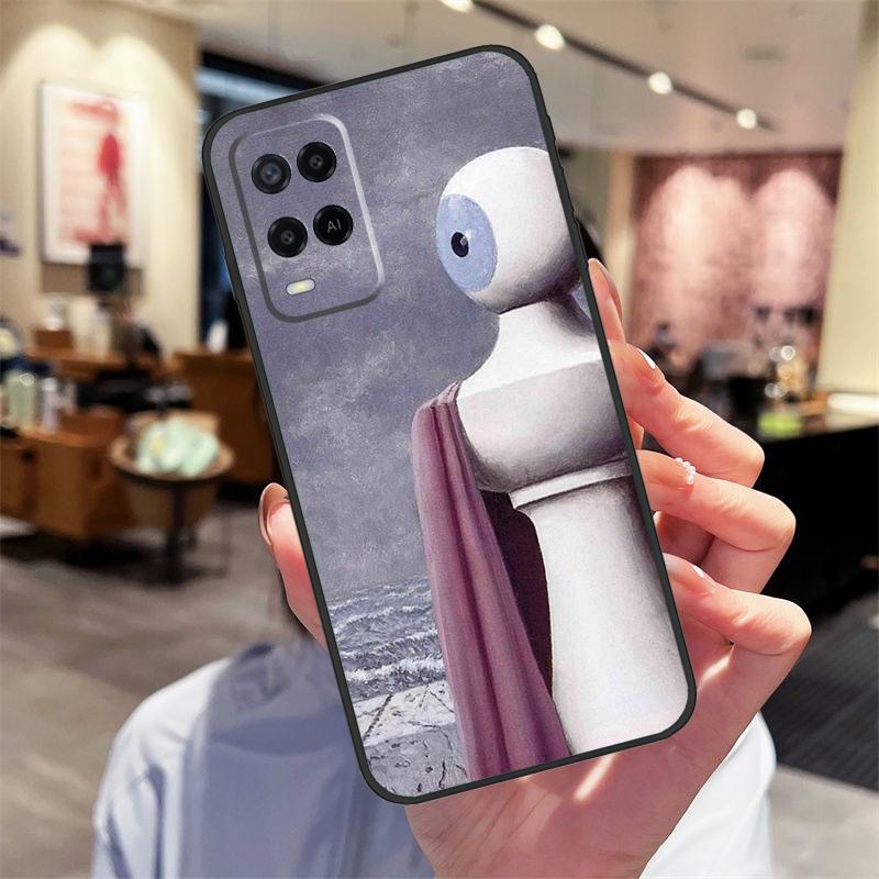Чехол Rene Magritte для Oppo A78 A98 A79 A18 A38 A58 A40 A60 A80 A16 A76 A96 A15 A74 A94 A54 A17 A77