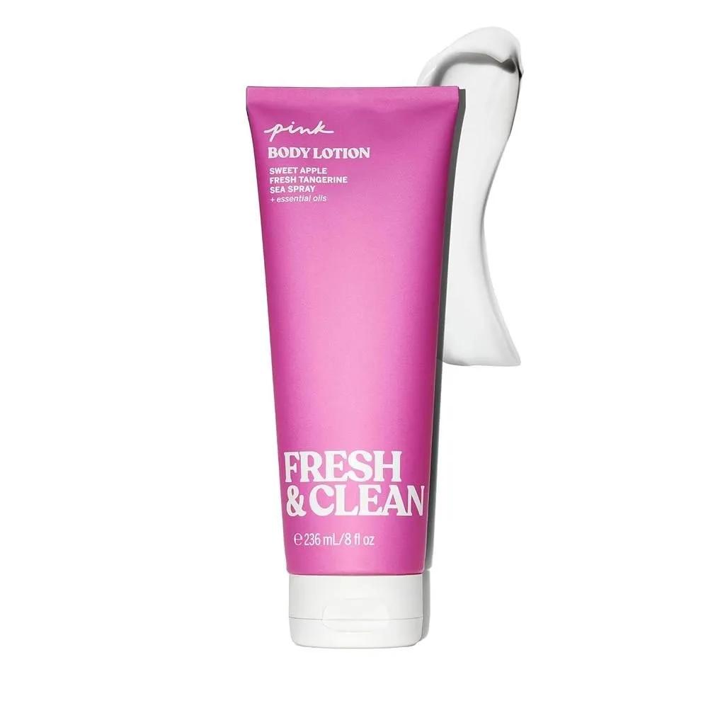 Victoria's Secret Розовый лосьон для рук и тела Fresh & Clean 236 мл