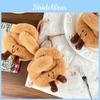 Soft Huggable And Plush Lye Bread Figure Charming Keychain For Bags Fashion