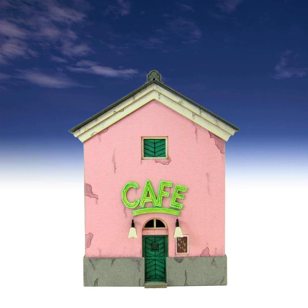 Sankei Studio Ghibli Series Spirited Away Mysterious Paper Craft 1/150 Town-5 MK07-28