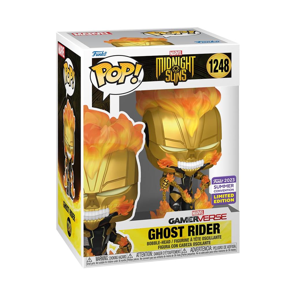 Stop Фигурка Призрачного гонщика Funko Marvel GHOST RIDER [Funko Web/Game limited] POP!