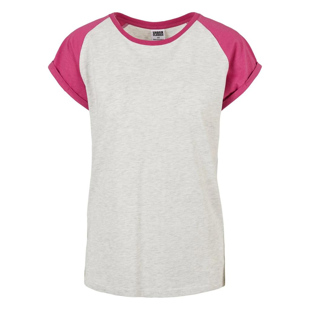 Urban Classics Womens/Ladies Contrast Raglan T-Shirt