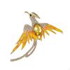 Phoenix Brooch Jewelry Decor Creative Wedding Pin Women for Suit