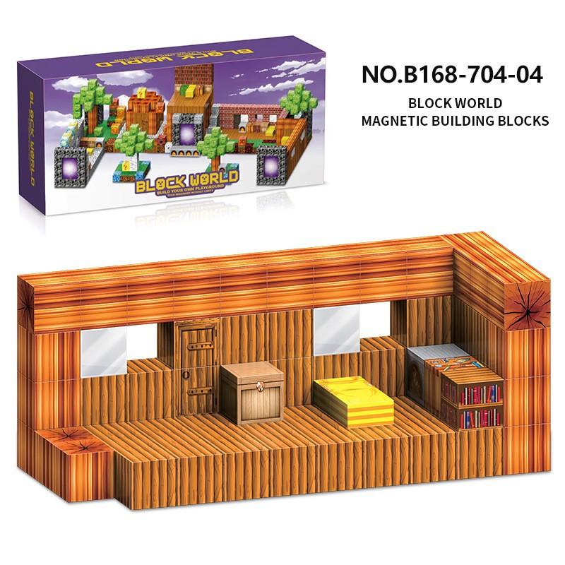 703 Square Diy Build New Mary Magnetic Building Block Puzzle Puzzle Puzzle Toy